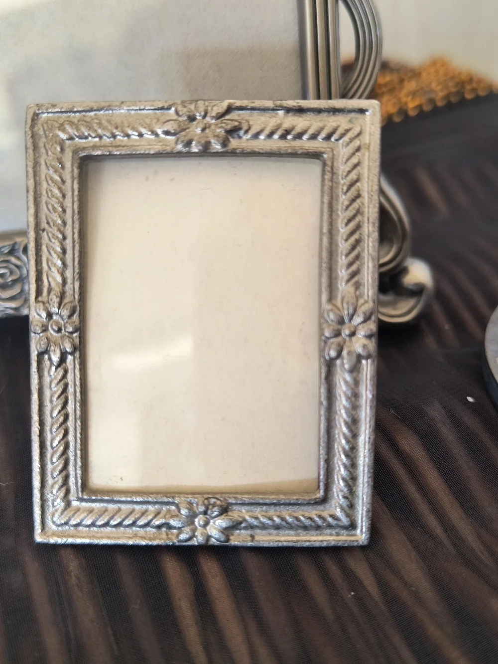 Home Decor Bundle Silver And Roses - Picture 3 of 4